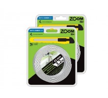Лента бордюрная 62мм х 3,2м ZOOM, белая