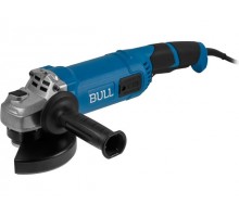 Двуручная углошлифмашина BULL WS 1501 в кор. 150 мм, 1400 Вт, 8400 об/мин, пылезащ., 4м кабель (3.4 кг, М14)