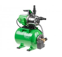Станция водоснабжения автоматическая ECO GFI-1203 (1200 Вт, 3600 л/ч, 48 м, 4,8 бар макс, корпус бака сталь, корпус насоса нерж. сталь,, бак 24л.)