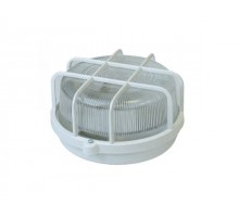 Светильник круг/белый/решетка 100Вт, IP53 (НБП 01-100-003) Юпитер (1хЕ27) (ЮПИТЕР)