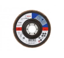 Круг лепестковый 115х22.2 мм K120 конический STANDARD FOR METAL BOSCH