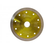 Алмазный круг 125х22 мм по керамике сплошн.ультратонкий Ultra Thin X-Turbo TRIO-DIAMOND (1,2 мм)