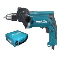 Дрель ударная MAKITA HP 1630 K в чем. (710 Вт, патрон ЗВП, 1 скор.)