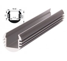 Профиль для светодиодной ленты круглый PAL 1818 (2м) JAZZWAY