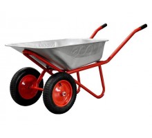 Тачка строительная ECO WB201-2 (90л, 200кг, 2 пневмоколеса 3.25-8)