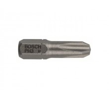 Насадка (бита) крестообразная PH3 25 мм BOSCH Extra Hart ( посадочн. шестигранник 1/4 