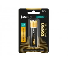 Аккумулятор 18650 Li-ion 3000мАч 3.7В, блистер 1шт. JAZZWAY