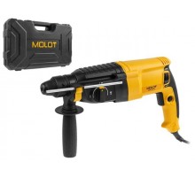 Перфоратор MOLOT MRH 2629-1 в чем. 800 Вт, 2.9 Дж, 26 мм. (3 реж., патрон SDS-plus)