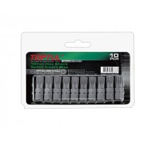 Насадка SPLINE M12 30mm 10шт блистер TOPTUL