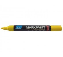 Маркер промышл. перманентный на основе жидк. краски MARKAL MARKPAINT ЖЕЛТЫЙ (Толщина линии 2 мм. Цветжелтый)