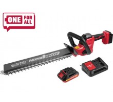 Аккум. кусторез WORTEX DB 5018 ALL1 XLT SET с акб и зу, 18В, 500 мм, шаг 17 мм