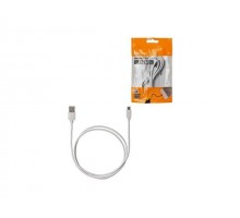 Дата-кабель, ДК 4, USB - micro USB, 1 м, белый, TDM