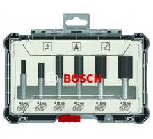 Набор пазовых фрез 8мм (6шт) BOSCH
