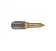 Насадка (бита) крестообразная PH1 25 мм BOSCH Max Grip (3 шт.) ( посадочн. шестигранник 1/4 
