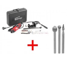 Гравер электрический WORTEX MG 3218 E в чем. + аксессуары+АКЦИЯ (В ПОДАРОК высокоскоростные насадки ETAM3206318+ETAM3204818+ETAK3203218)
