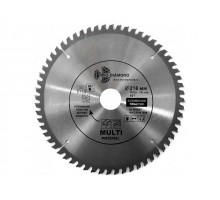 Диск пильный 216х30 мм 60 зуб. универсальный  Multi Material (Trio-Diamond)