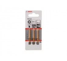 Насадка (бита) крестообразная PH1 49 мм BOSCH Max Grip (3 шт.) ( посадочн. шестигранник 1/4 