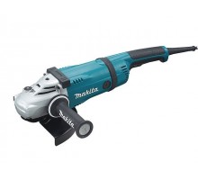 Двуручная углошлифмашина MAKITA GA 9030 SF 01 в кор. (2400 Вт, диск 230х22 мм, вибро, плавный пуск, без регул. об.)