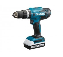 Аккум. дрель-шуруповерт MAKITA LXT HP 488 DWAE в чем. (18.0 В, 2 акк., 2.0 А/ч Li-Ion, 2 скор., 42 Нм, шурупы до 10 мм. G-series)