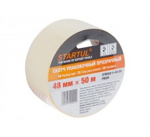 Скотч упаковочный прозрачный 48ммх50м STARTUL PROFI (ST9042-1-48-50) (плотность 45мкм)