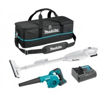 Набор электроинструмента MAKITA CLX 245 SAX1 (UB100D, CL108FD, 1xBL1021, DC10SB)