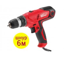 Дрель-шуруповерт WORTEX DR 1023 в кор. (400 Вт, патрон БЗП, 30 Нм, шурупы до 10 мм, сетевой шнур 6 м)