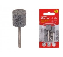 Импрегнированная полировальная насадка 13.2 мм WORTEX (раб. диам. 13.2 мм, диам. хвостовика 3.2 мм, 20000 об/мин)