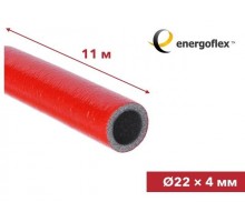 Теплоизоляция для труб ENERGOFLEX SUPER PROTECT красная 22/4-11м