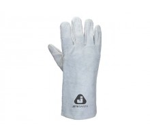 Краги спилковые пятипалые, р-р 10/XL, JetaSafety (JETA SAFETY)