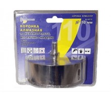 Коронка алмазная  d 110 мм по керамике и кафелю TRIO-DIAMOND