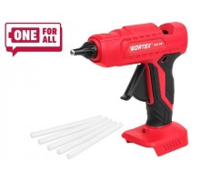 Аккум. клеевой пистолет WORTEX CGG 1118 в кор. ALL1 XLT SOLO 18В, 11 мм