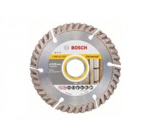 Алмазный круг 115х22.2 мм универс. сегмент. Turbo STANDARD FOR UNIVERSAL BOSCH (сухая резка)