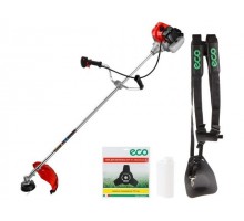 Мотокоса ECO GTP-251 Power (2.5 кВт, 3.4 л.с., 52.0 см3, лёгкий запуск, нож 3Т, ремень двухлямочный, вес 7.8 кг)