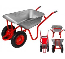 Тачка строительная ECO WB6820-2HD (120л, 400кг, 2 пневмоколеса 4.00-8, вес 17 кг)