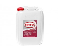 Антифриз Sintec-40 G12 plus Lux (красный) 10кг