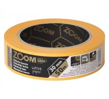 Лента малярная профессиональная 30ммх50м  PRECISION ZOOM (оранжевая)