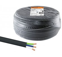 Кабель ВВГ-Пнг(A)-LS 3х2,5 (бухта 100м) Ч TDM (черный,)