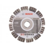 Алмазный круг 150х22 мм по бетону сегмент. Turbo BEST FOR CONCRETE BOSCH (сухая резка)