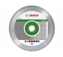 Алмазный круг 125х22 мм по керамике сплошн. STANDARD FOR CERAMIC BOSCH ( сухая резка)