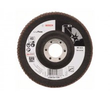 Круг лепестковый 125х22мм P40 д/нерж. (BOSCH)
