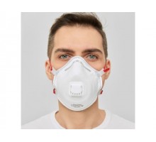 Респиратор (полумаска) SAVEX 313V формов. с клап. FFP3 (до 50 ПДК) без инд. уп. (без индивидуальной упаковки, без стикера) (AirON)