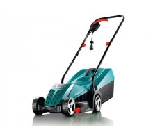 Газонокосилка электрическая BOSCH ROTAK 32 NEW (1200 Вт, шир.32 см, выс. 20-60 мм, пластм. корпус, без мульчир., травосборник 31 л)