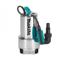 Дренажный насос для грязной воды MAKITA PF 1110 (1100 Вт, 15000 л/ч, до 5 м, стальн. корпус)