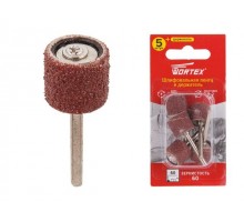 Шлифовальная лента 13 мм, зерно 60 + держатель WORTEX (раб. диам. 13 мм, диам. хвостовика 3.2 мм, зерно 60, 35000 об/мин)