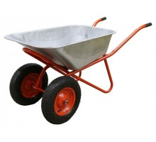 Тачка строительная ECO WB350-2 (130л, 350кг, 2 пневмоколеса 4.00-8)