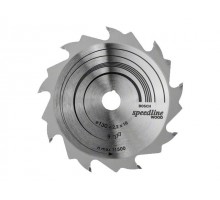 Диск пильный 130х16 мм 9 зуб. по дереву SPEEDLINE WOOD BOSCH (переменный зуб)