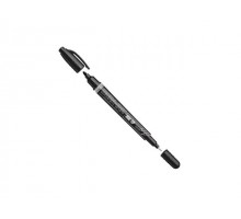 Маркер промышл. перманентный двухсторонний черный DURA INK DUAL TIP (толщ. линии 0.7/1.0 мм. Цвет черный)