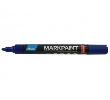 Маркер промышл. перманентный на основе жидк. краски MARKAL MARKPAINT СИНИЙ (Толщина линии 2 мм. Цвет синий)