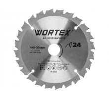 Диск пильный 140х20/16 мм 24 зуб. по дереву WORTEX для CCS 1814
