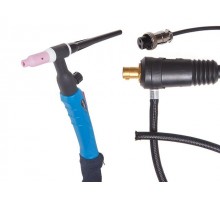 Горелка сварочная TIG WGT-26V (4м, 250А, разъем 35-50, вентиль) SOLARIS